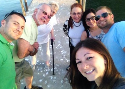 A walk with the family