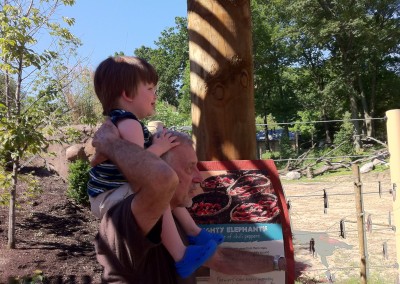 Joyce Boyton & Jon Boyton at the zoo