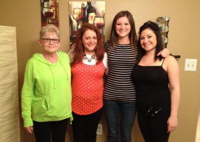 Joyce Boyton and the girls